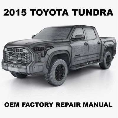 2015 Toyota Tundra repair manual Image