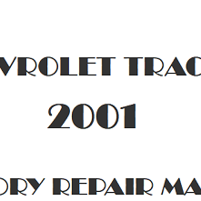 2001 Chevrolet Tracker repair manual Image