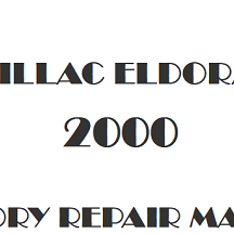 2000 Cadillac Eldorado repair manual Image