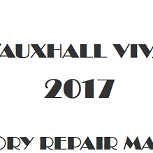 2017 Vauxhall Viva repair manual Image