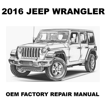 2016 Jeep Wrangler repair manual Image