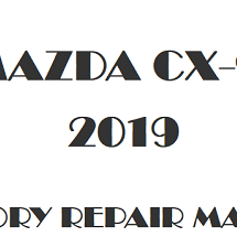 2019 Mazda CX-9 repair manual Image