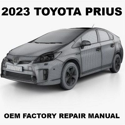 2023 Toyota Prius repair manual Image