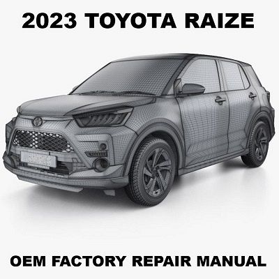 2023 Toyota Raize repair manual Image