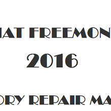 2016 Fiat Freemont repair manual Image