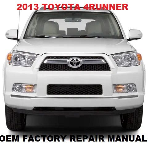 2013 Toyota 4Runner repair manual Image