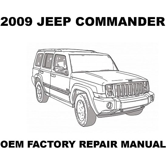 2009 Jeep Commander repair manual Image