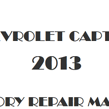2013 Chevrolet Captiva repair manual Image