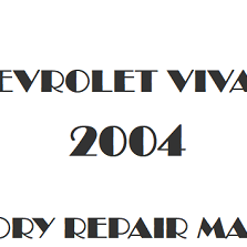 2004 Chevrolet Vivant repair manual Image