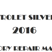 2016 Chevrolet Silverado repair manual Image