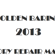 2013 Holden Barina repair manual Image