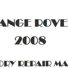 2008 Range Rover L322 repair manual Image