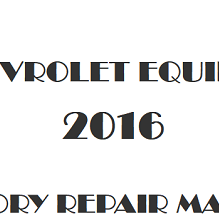 2016 Chevrolet Equinox repair manual Image