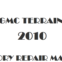 2010 GMC Terrain repair manual Image