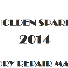 2014 Holden Spark repair manual Image