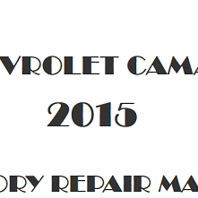 2015 Chevrolet Camaro repair manual Image