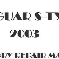 2003 Jaguar S-TYPE repair manual Image