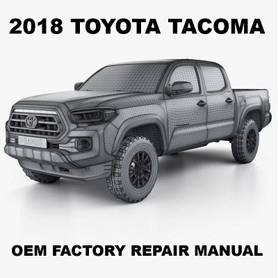 2018 Toyota Tacoma repair manual Image