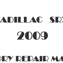 2009 Cadillac SRX repair manual Image
