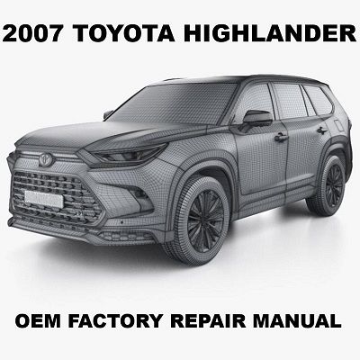 2007 Toyota Highlander repair manual Image