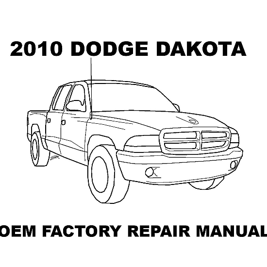 2010 Dodge Dakota repair manual Image