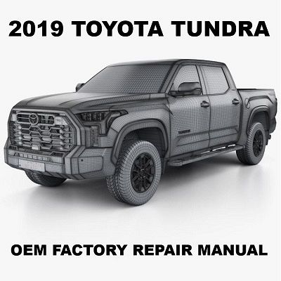 2019 Toyota Tundra repair manual Image