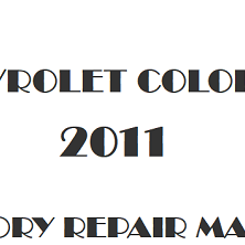 2011 Chevrolet Colorado repair manual Image