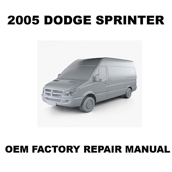 2005 Dodge Sprinter repair manual Image