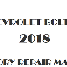 2018 Chevrolet Bolt EV repair manual Image