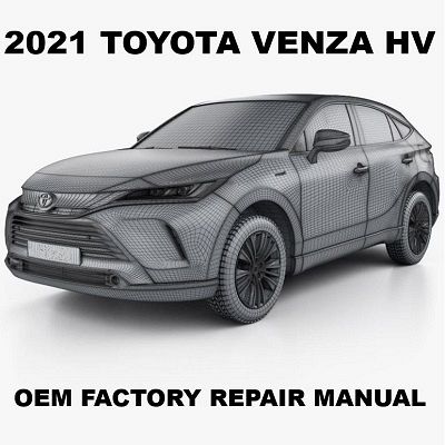 2021 Toyota Venza HV repair manual Image