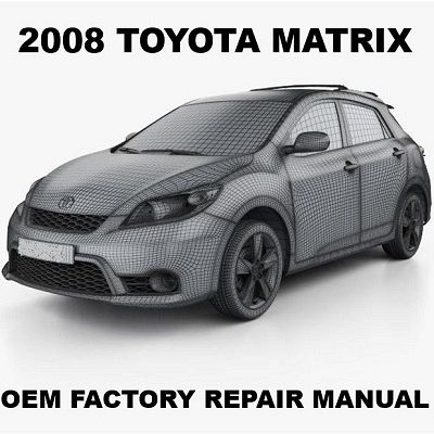 2008 Toyota Matrix repair manual Image
