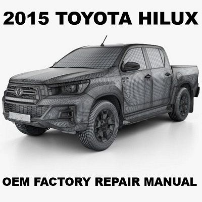 2015 Toyota Hilux repair manual Image