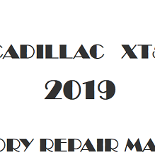 2019 Cadillac XT5 repair manual Image