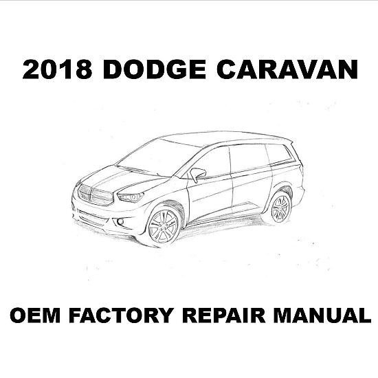 2018 Dodge Caravan repair manual Image