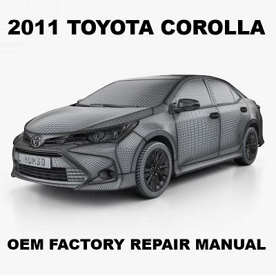 2011 Toyota Corolla repair manual Image