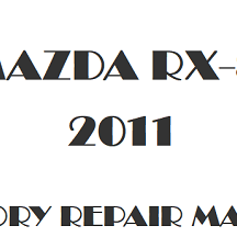 2011 Mazda RX-8 repair manual Image