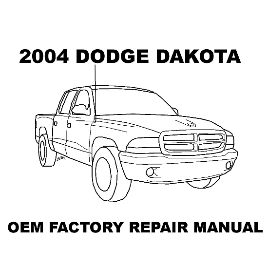 2004 Dodge Dakota repair manual Image