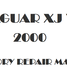 2000 Jaguar XJ V8 repair manual Image