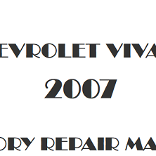 2007 Chevrolet Vivant repair manual Image