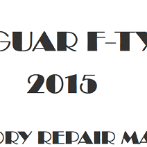 2015 Jaguar F-TYPE repair manual Image