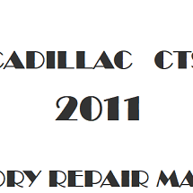 2011 Cadillac CTS repair manual Image