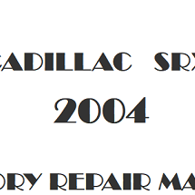 2004 Cadillac SRX repair manual Image