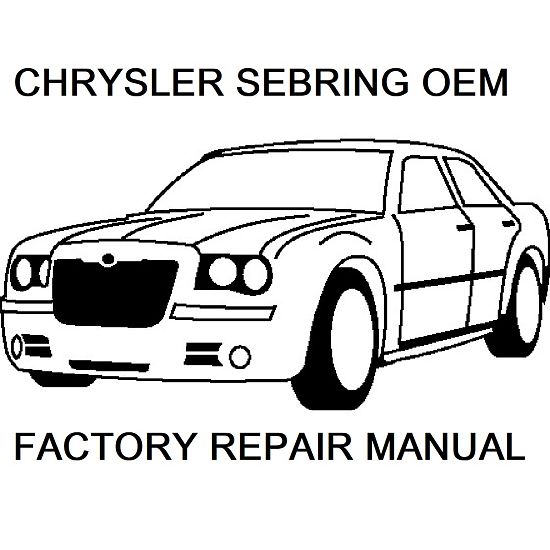 2011 Chrysler Sebring repair manual Image