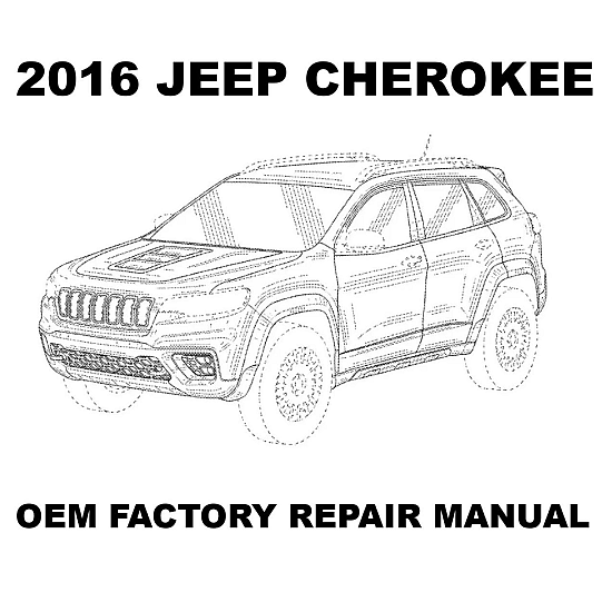 2016 Jeep Cherokee repair manual Image
