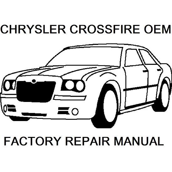 2006 Chrysler Crossfire repair manual Image