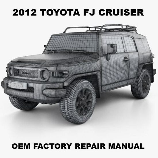2012 Toyota FJ Cruiser repair manual Image