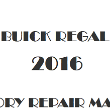 2016 Buick Regal repair manual Image