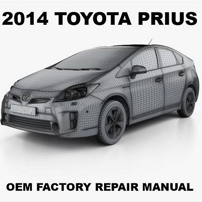 2014 Toyota Prius repair manual Image