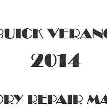 2014 Buick Verano repair manual Image