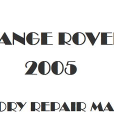 2005 Range Rover L322 repair manual Image